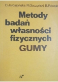 Metody badań własności fizycznych gumy
