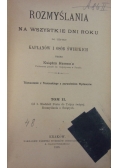 Rozmyślania na wszystkie dni roku. Tom II, 1895 r.