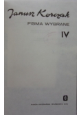 Pisma wybrane IV