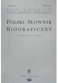 Polski słownik biograficzny ,zeszyt 181