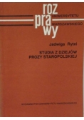Studia z dziejów prozy staropolskiej