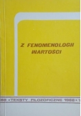 Z fenomenologii wartości