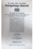 Das gesamte deutsche und preusische Gesetzgebungs-Material, 1913 r.