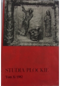 Studia Płockie Tom X/1982