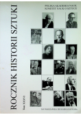 Rocznik Historii Sztuki Tom XXXVI