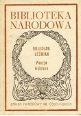 Bolesław Leśmian Poezje wybrane