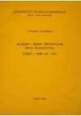 Muzeum i zbiory artystyczne epoki nowożytnej, cz. 1, wiek XV i XVI