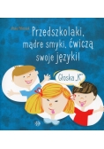Przedszkolaki, mądre smyki, ćwiczą swoje języki