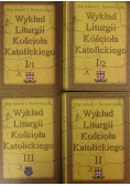 Wykład liturgii kościoła katolickiego, tom I-III,  reprint z ok. 1900r.