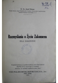 Rozmyślania o życiu Zakonnem 1917 r