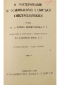 O postępowaniu w doskonałości ,Tom V ,1929 r.