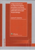 Odpowiedzialność za nieprzestrzeganie procedury tworzenia i wykonywania budżetu jednostki samorządu terytorialnego