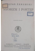 Snobizm i postęp, 1926 r.