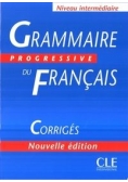 Grammaire progressive du Francais Niveau intermediaire klucz