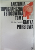 Anatomia topograficzna i stosowana Tom I. Klatka piersiowa