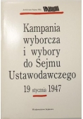 Kampania wyborcza i wybory do Sejmu Ustawodawczego