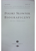 Polski słownik biograficzny, zeszyt 149