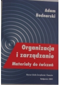 Organizacja i zarządzanie materiały do ćwiczeń