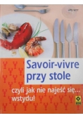 Savoir-vivre przy stole