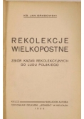 Rekolekcje wielkopostne, 1936 r.