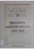 Bibliografia zawartości Bellony 1918-1939