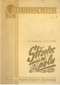 Strzelec w polu , 1945 r.
