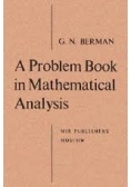 A Problem Book in Mathematical Analysis