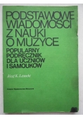 Podstawowe wiadomości z nauki o muzyce