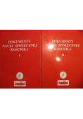 Dokumenty nauki społecznej kościoła, zestaw 2 książek