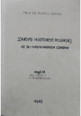 Zarys historyi polskiej aż do najnowszych czasów 1913 r.