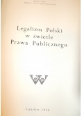 Legalizm Polski w świetle Prawa Publicznego