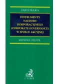 Instrumenty nadzoru korporacyjnego w spółce akcyjnej