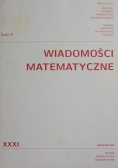 Wiadomości matematyczne XXXI