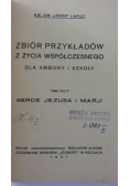 Zbiór przykładów z życia współczesnego dla ambony i szkoły, tom V, 1937 r.