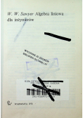 Algebra liniowa dla inżynierów