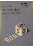 Badania nad rozwojem języka dziecka