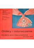 Ordery i odznaczenia