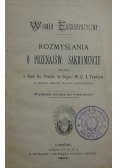 Rozmyślania o przenajświętszym sakramencie, 1905 r.
