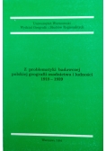 Z problematyki badawczej polskiej geografii osadnictwa i ludności 1918 - 1939