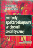 Metody spektroskopowe w chemii analitycznej