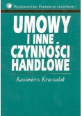 Umowy i inne czynności handlowe