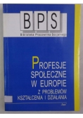 Profesje społeczne w Europie z problemów kształcenia i działania