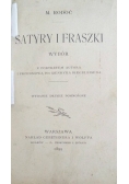 Satyry i fraszki, 1899 r.