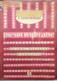 Pieśni wybrane na chór mieszany a cappella