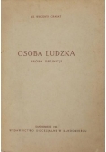Osoba ludzka Próba definicji