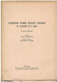 Papiestwo wobec sprawy Polskiej w latach 1772 - 1864