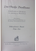 Die grosse Brockhaus Handbuch, 21 tomów, ok 1930r.