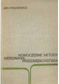 Nowoczesne metody kierowania przedsiębiorstwem