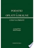 Podatki i opłaty lokalne Czas na zmiany