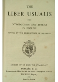 The liber usualis